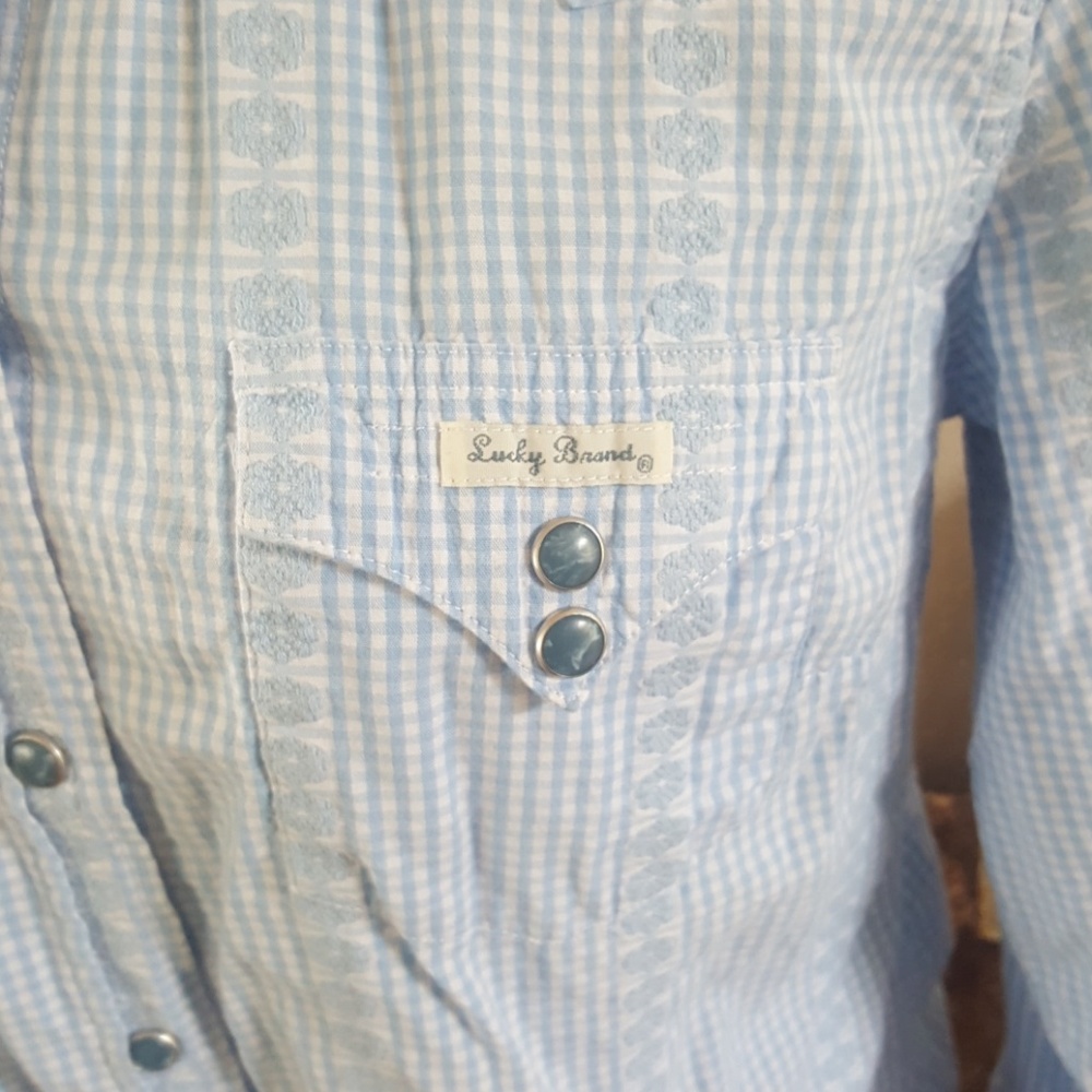 Lucky Snap Button Top - image 2